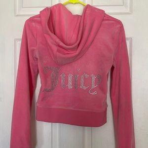 Juicy Couture Velvet zip up